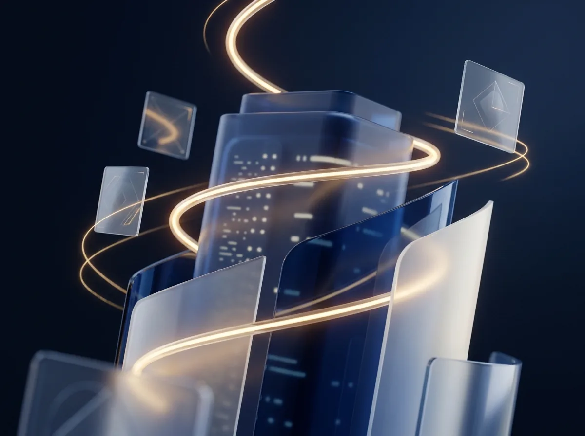 TPE/PME en croissance — illustration 3D d'un bâtiment avec courbe de croissance dorée
